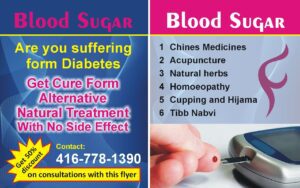 blood sugar
Diabetic care